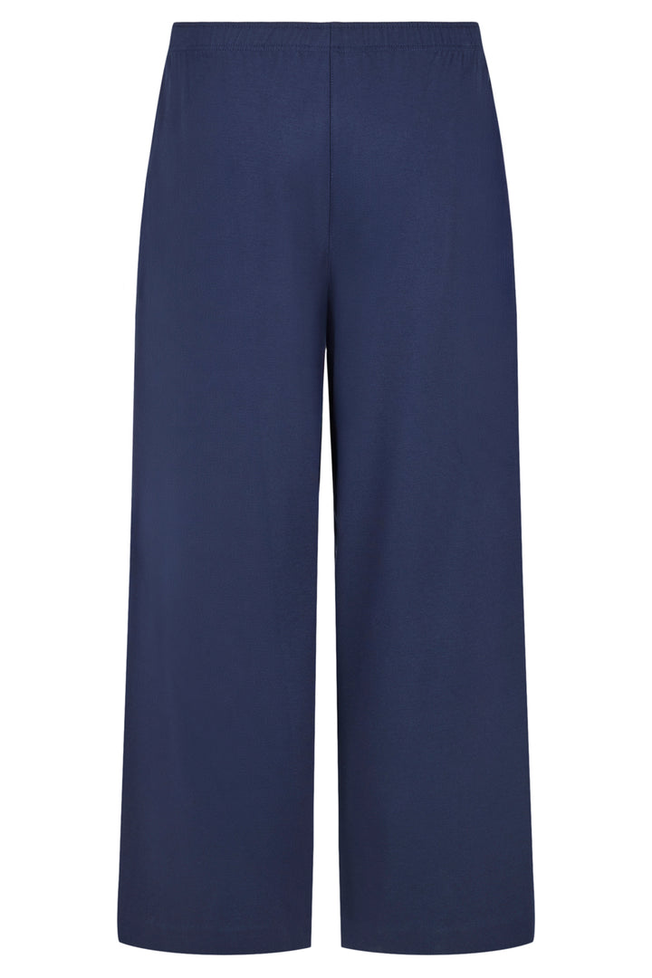 Noen 81452 69 Navy Wide Leg Trousers