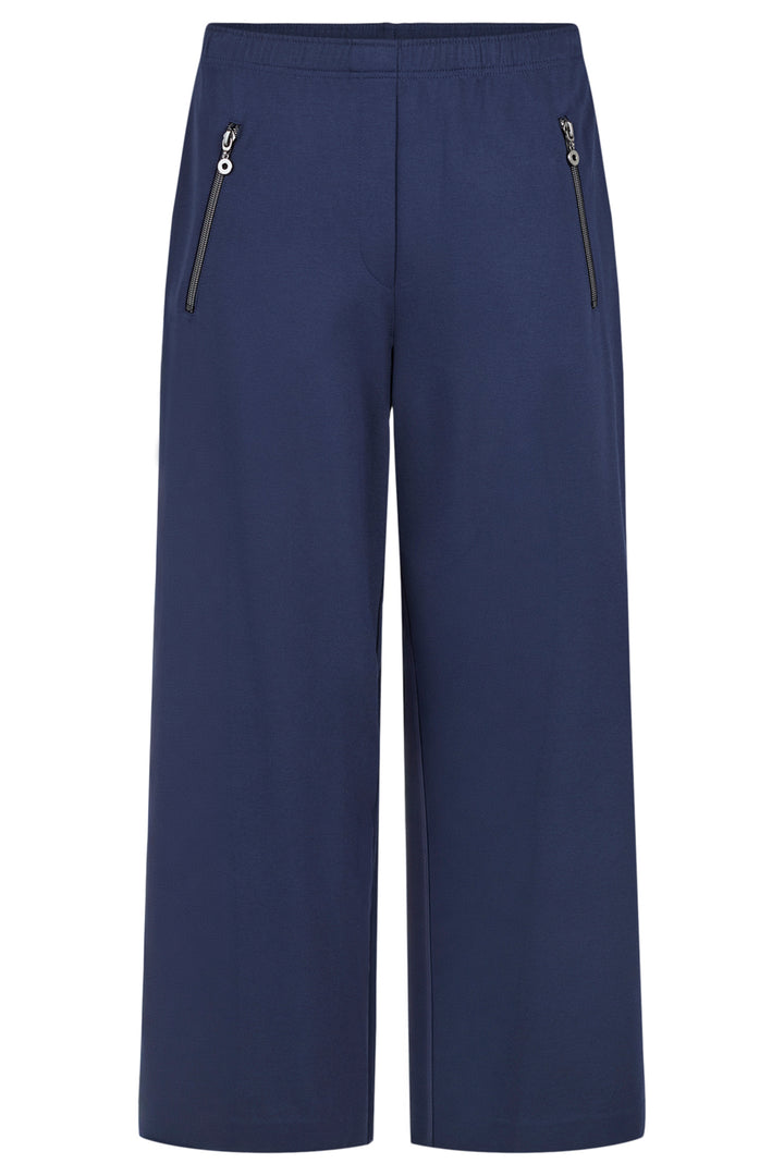 Noen 81452 69 Navy Wide Leg Trousers