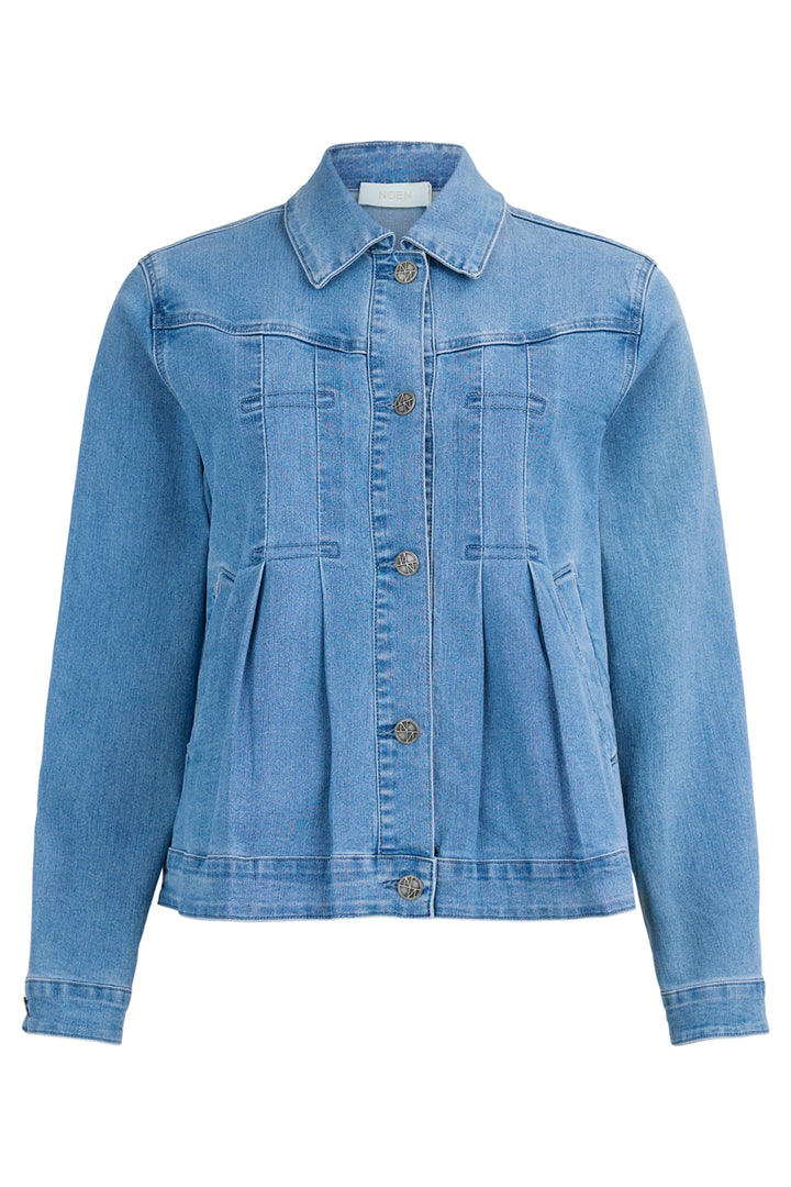 Noen 87192 61 Light Blue Wash Denim Jacket