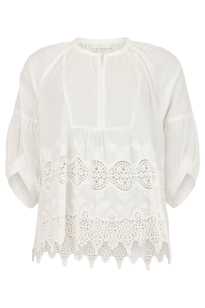Noen Blouse White Lace Broderie Anglaise 83603 81249 10