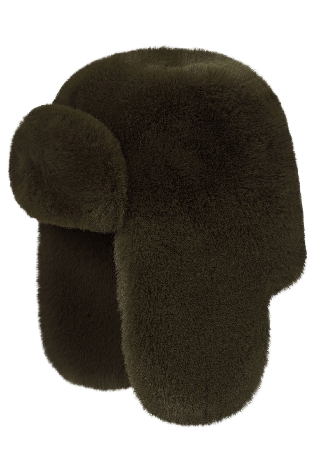 Nooki Billie Olive Green Faux Fur Trapper Hat- Experience Boutique