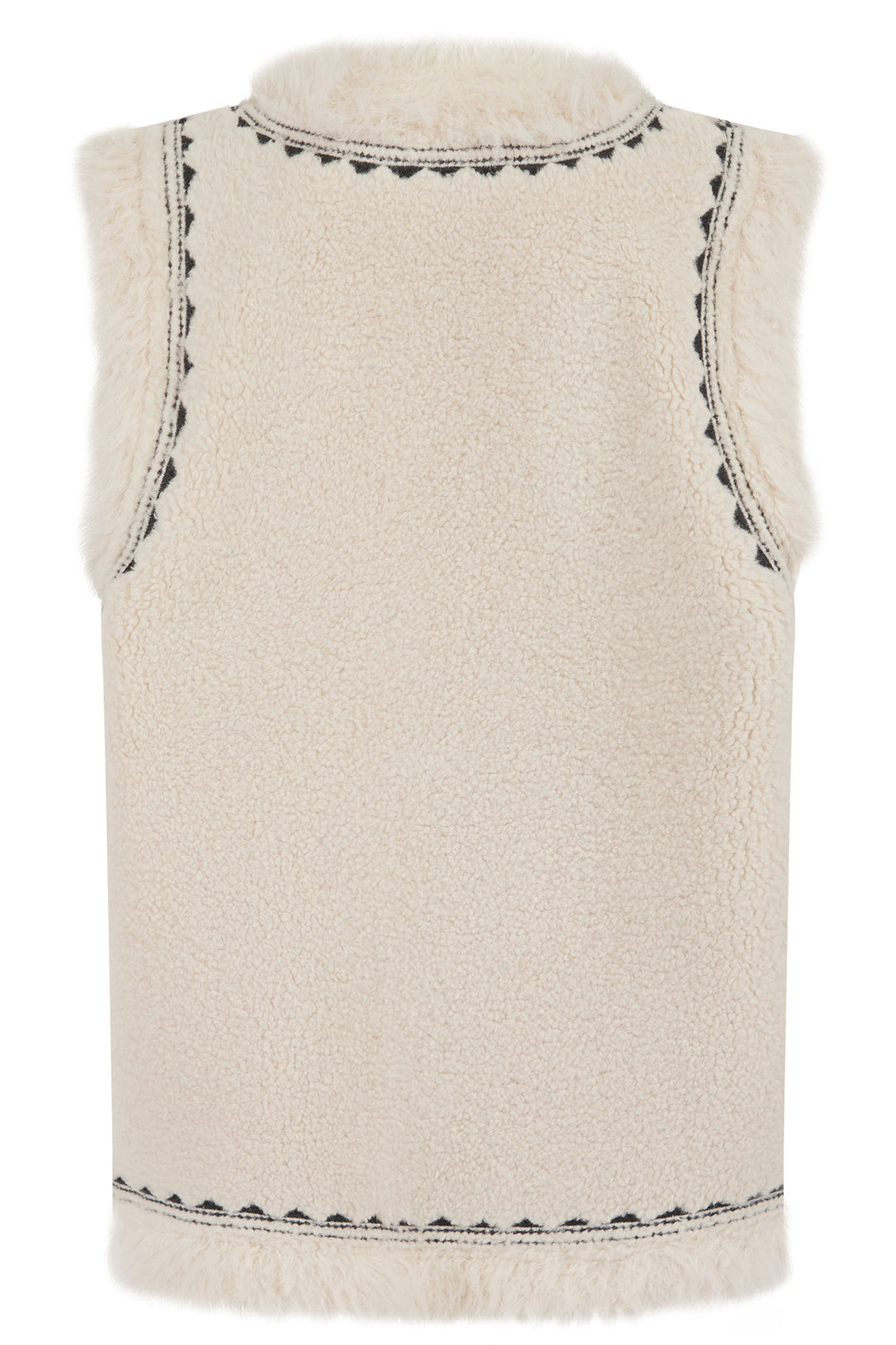 Nooki Dannika Cream Embroidered Gilet