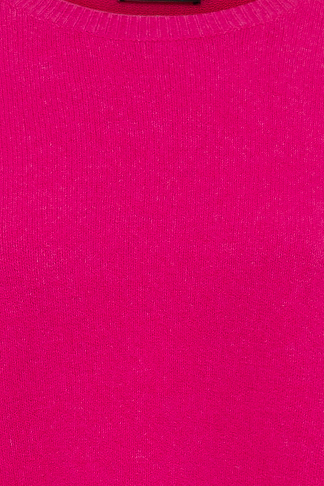 Olsen 11004139 Vivid Pink Long Sleeve Jumper - Experience Boutique