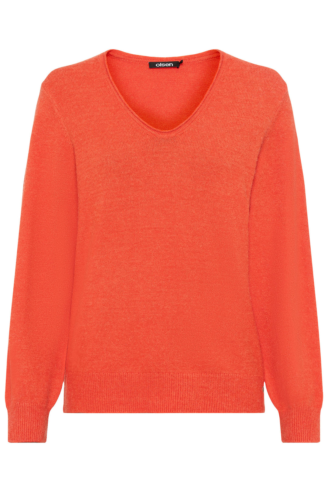 Olsen 11004234 Burnt Orange Henny Knitted Jumper - Experience Boutique