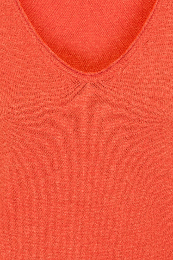 Olsen 11004234 Burnt Orange Henny Knitted Jumper - Experience Boutique
