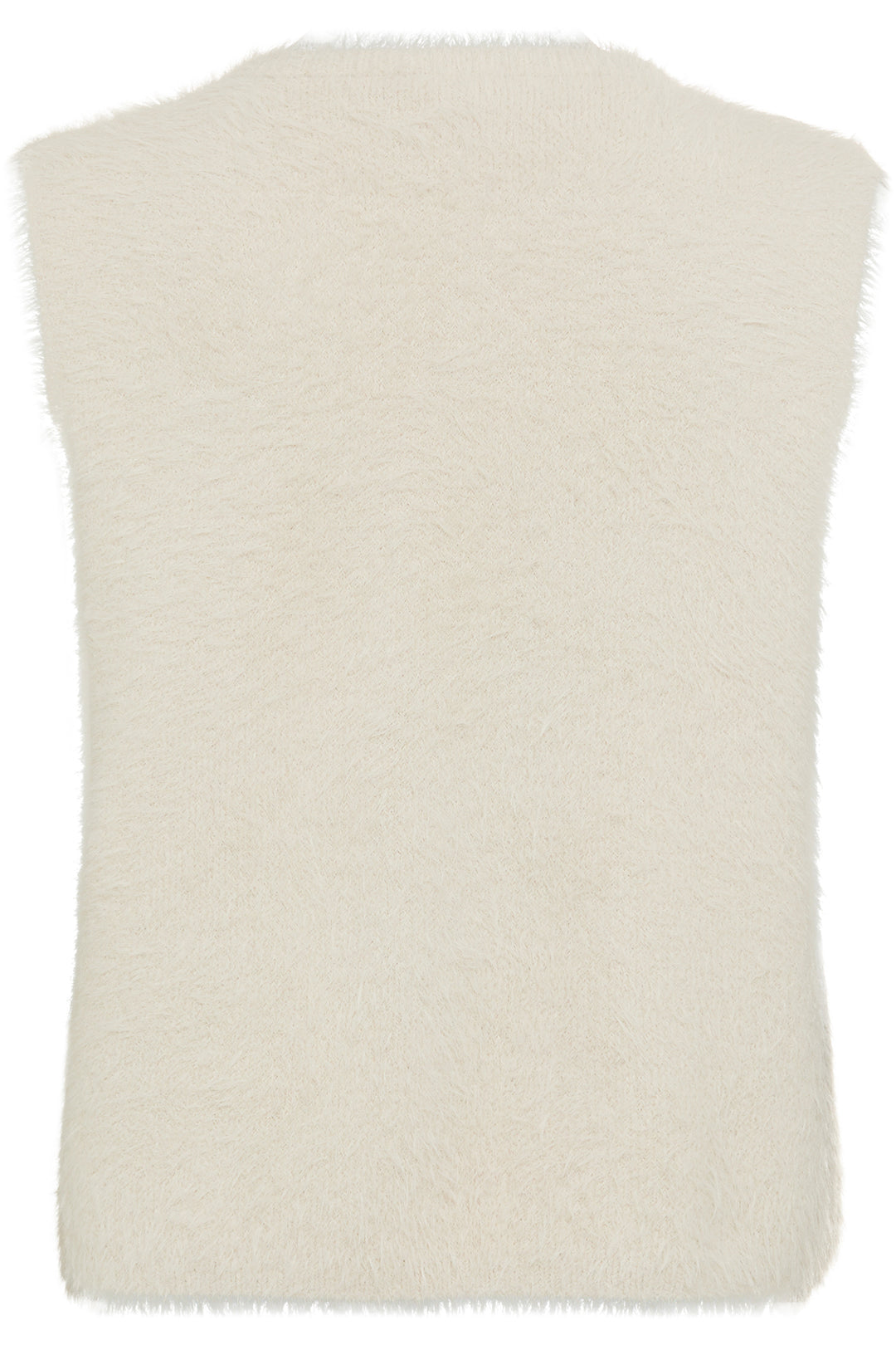 Olsen 11004785 Almond Cream Eyelash Knit Gilet