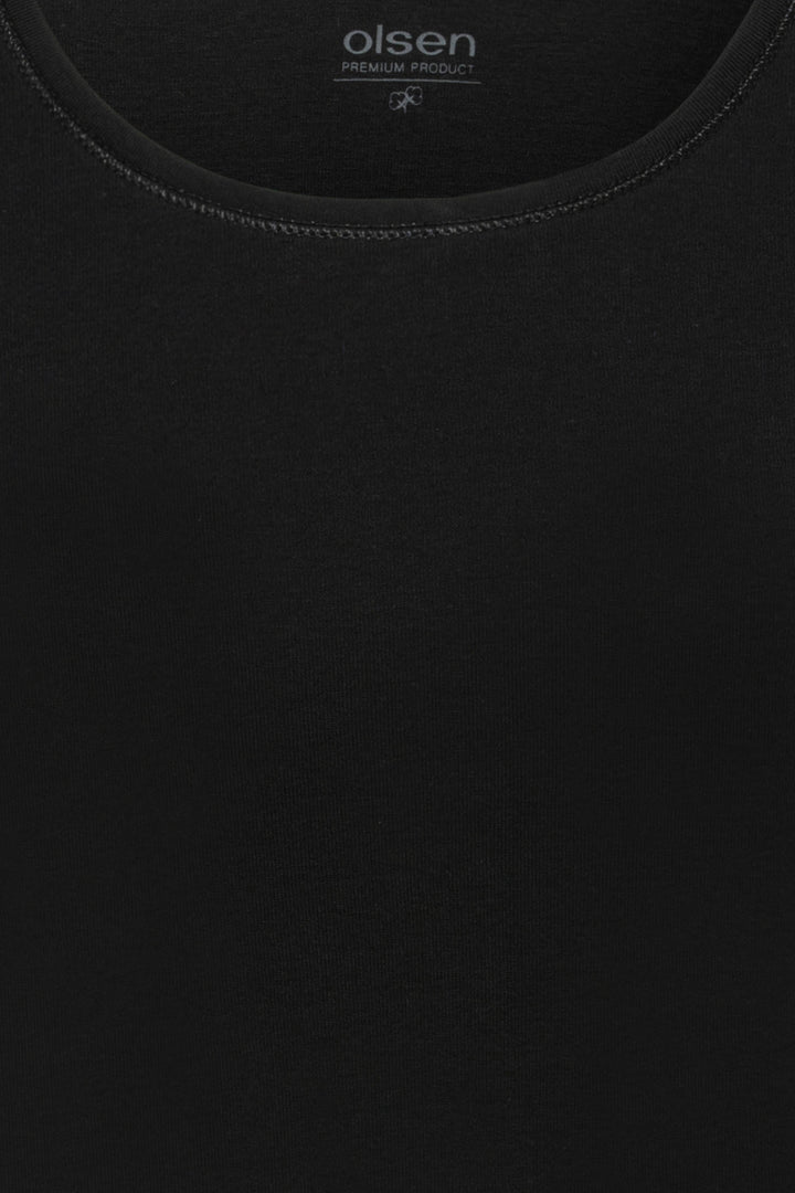 Olsen 11100177 Black T-Shirt - Experience Boutique