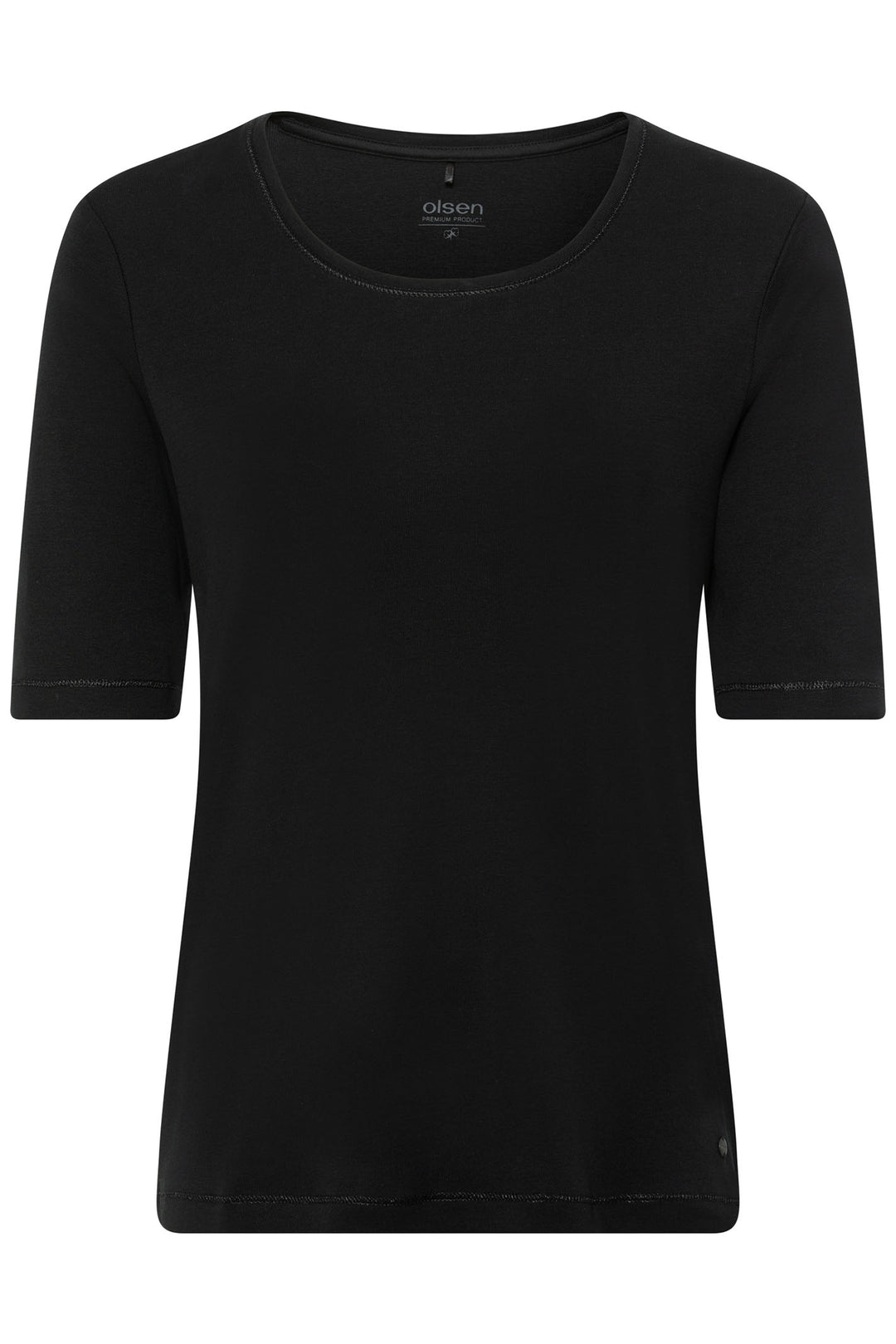 Olsen 11100177 Black T-Shirt - Experience Boutique