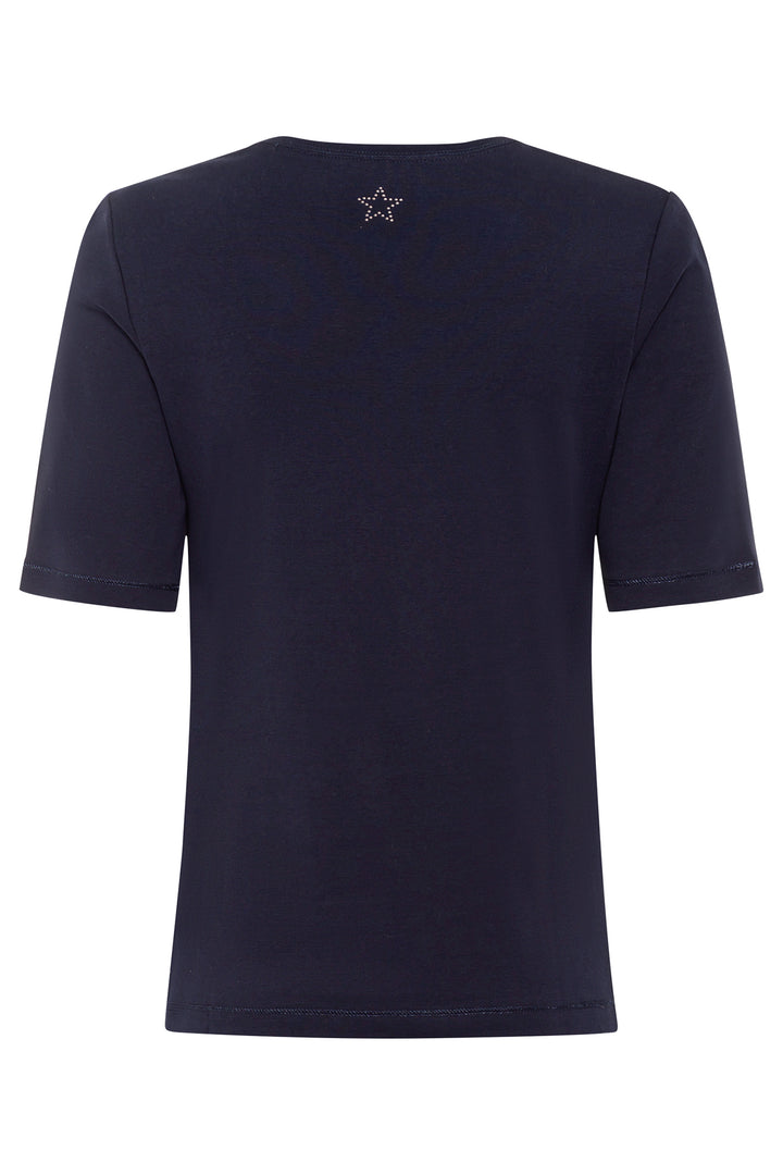 Olsen 11100177 Power Navy Short Sleeves T-Shirt