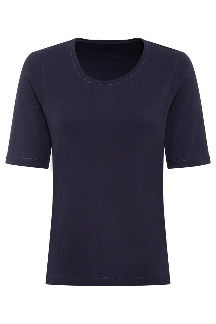 Olsen 11100177 Power Navy Short Sleeves T-Shirt