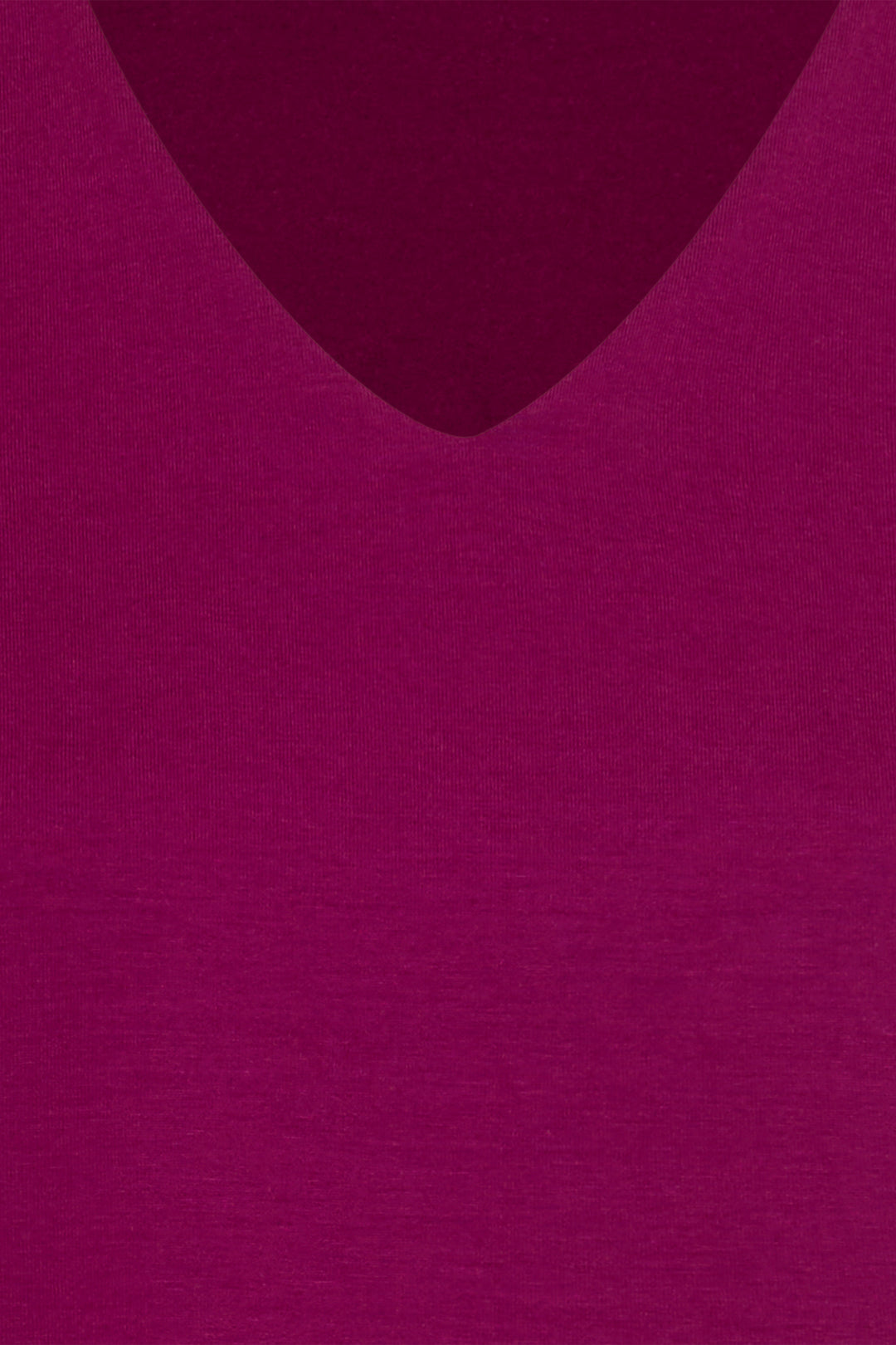 Olsen 11100607 Boysenberry Pink V-Neck T-Shirt