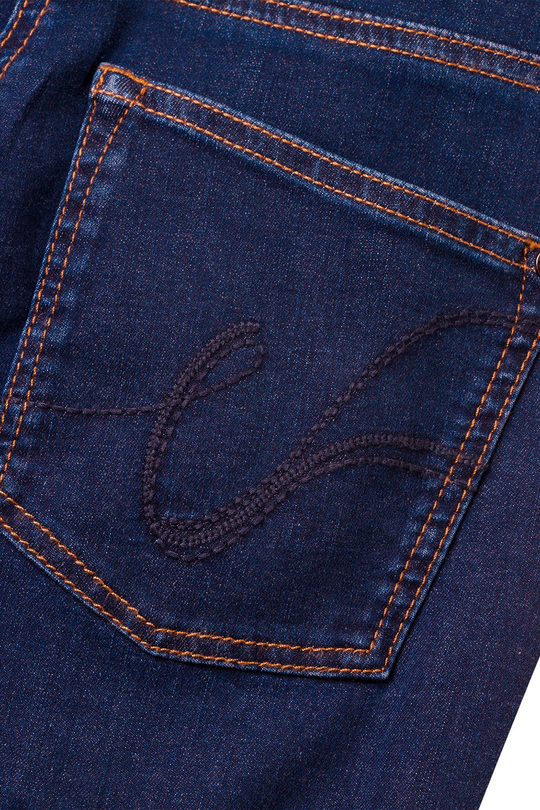 Olsen 14000122 Denim Blue Mona Straight Jeans - Experience Boutique