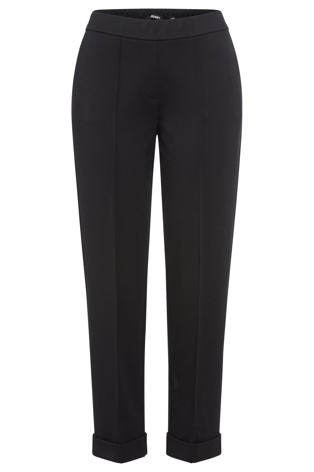 Black pants on a white background