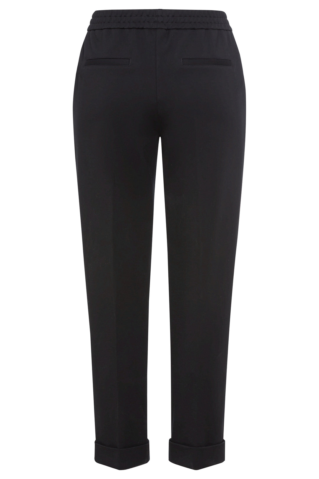 Black pants on a white background