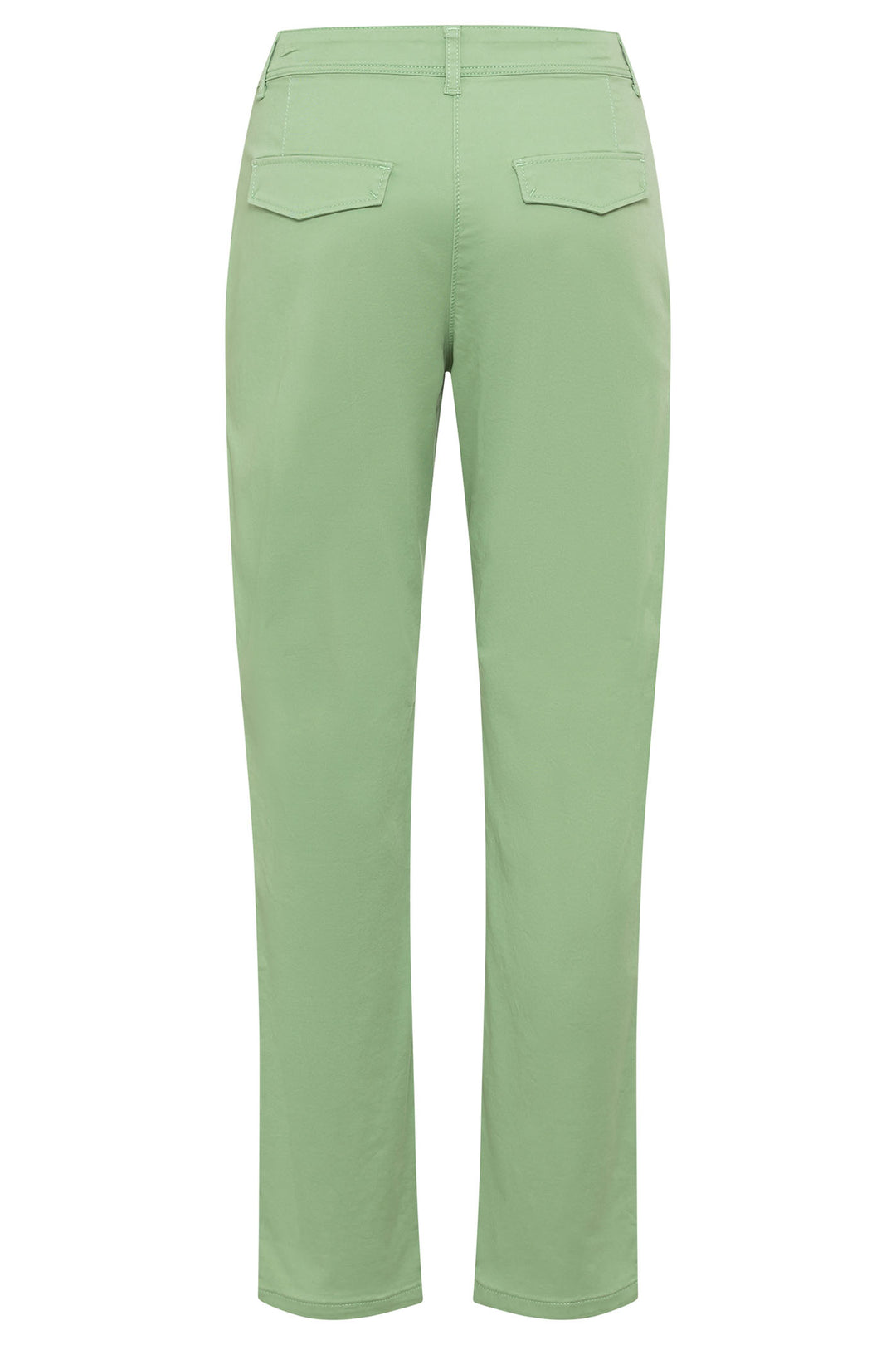 Olsen 14002144 Pistachio Green Ankle Grazer Trousers - Experience Boutique