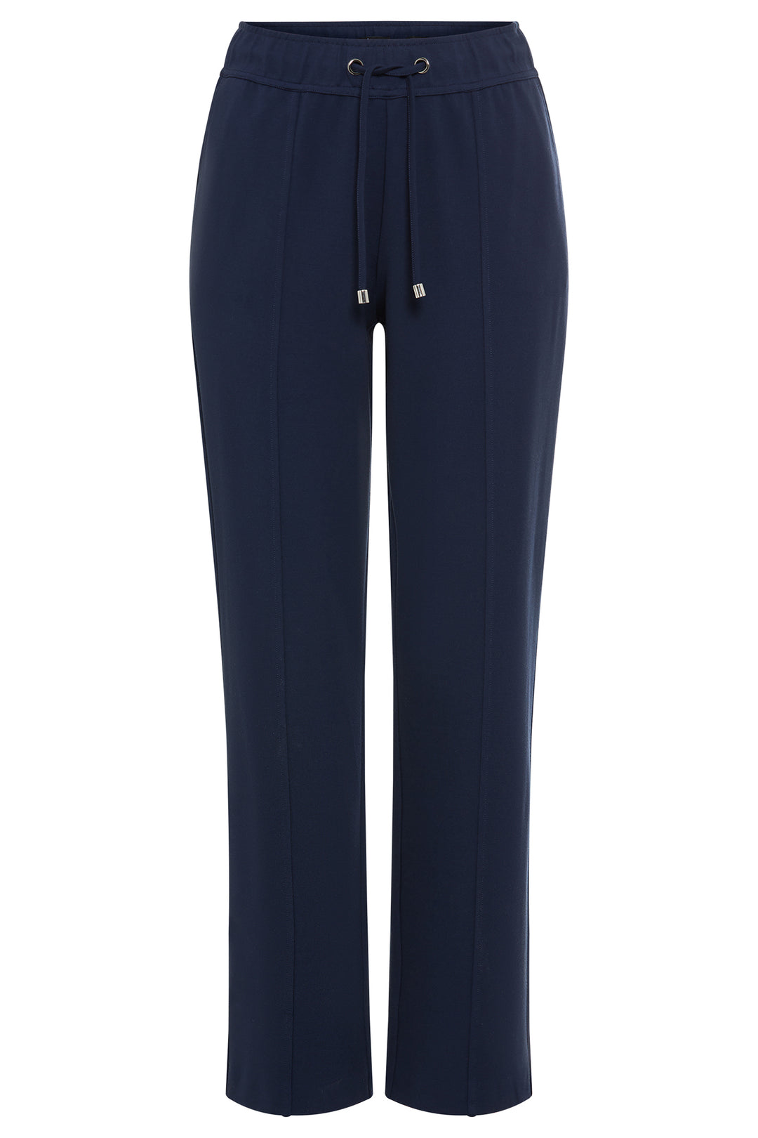Olsen 14002491 Ink Blue Jersey Jogger Trousers