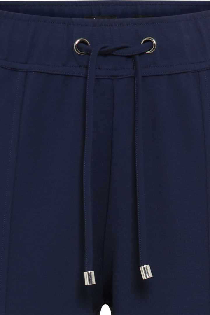 Olsen 14002491 Ink Blue Jersey Jogger Trousers