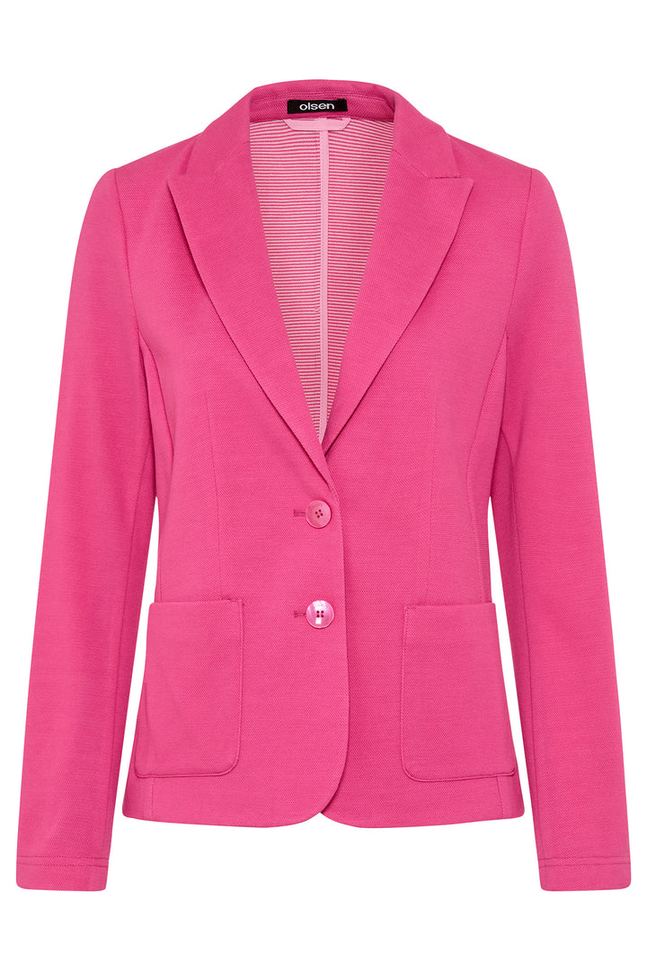 Olsen 15001367 Electric Fuchsia Pink Blazer Jacket