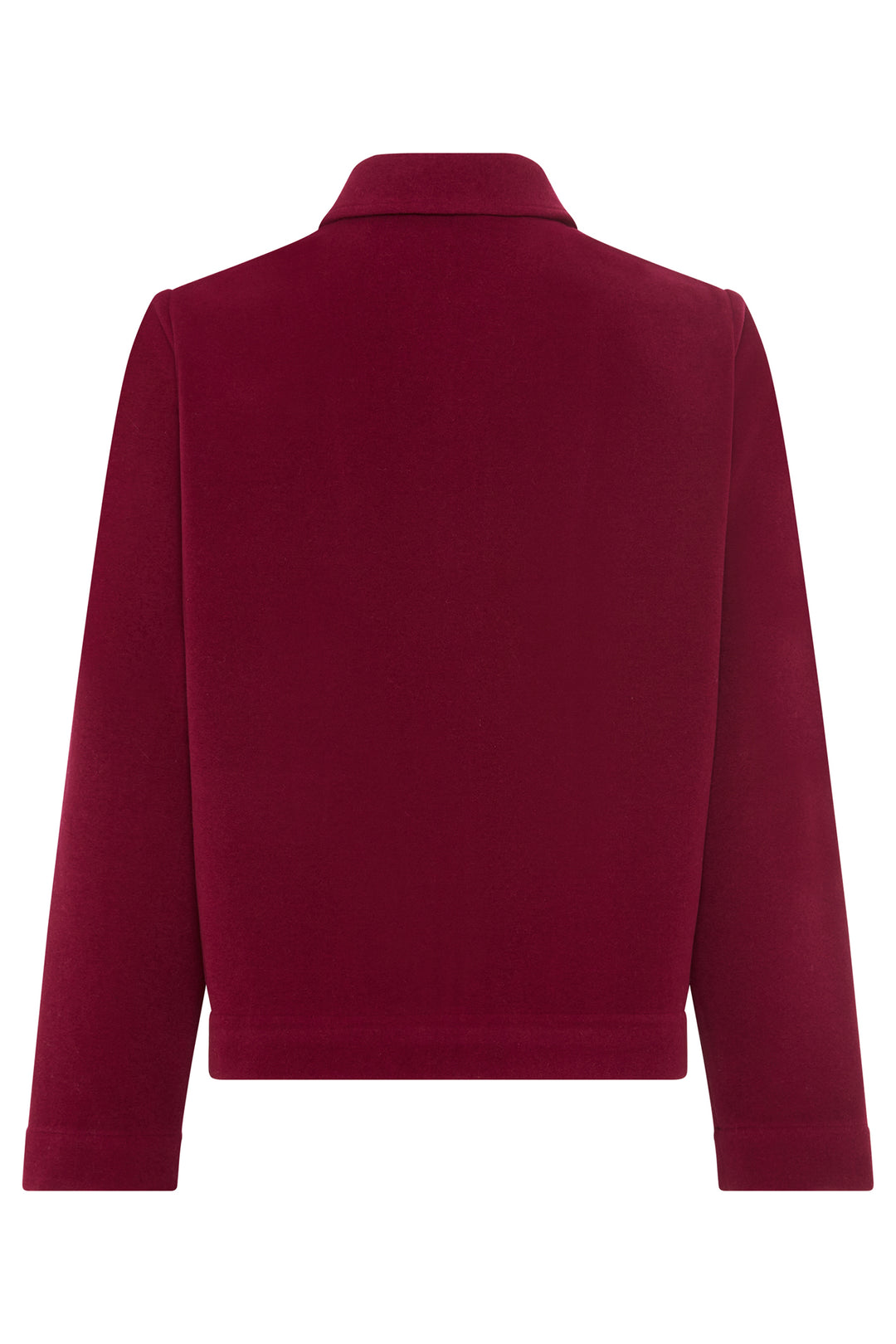 Olsen 15001650 Boysenberry Pink Collared Knit Jacket