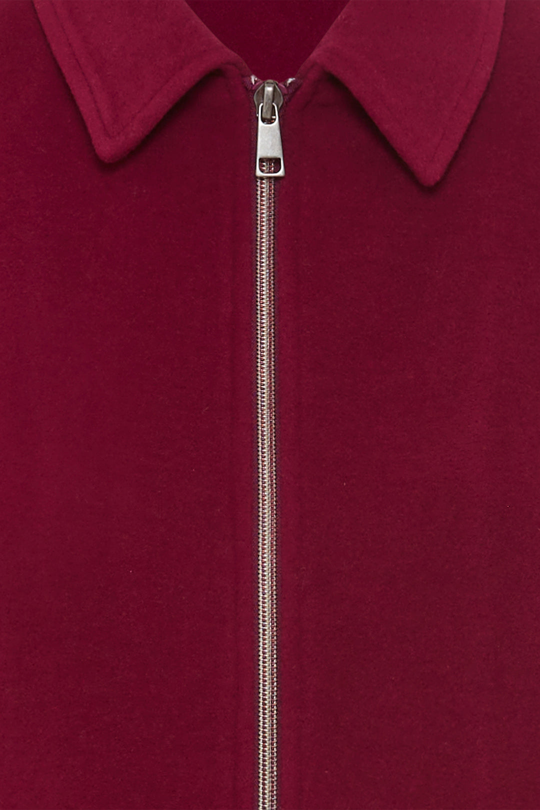 Olsen 15001650 Boysenberry Pink Collared Knit Jacket