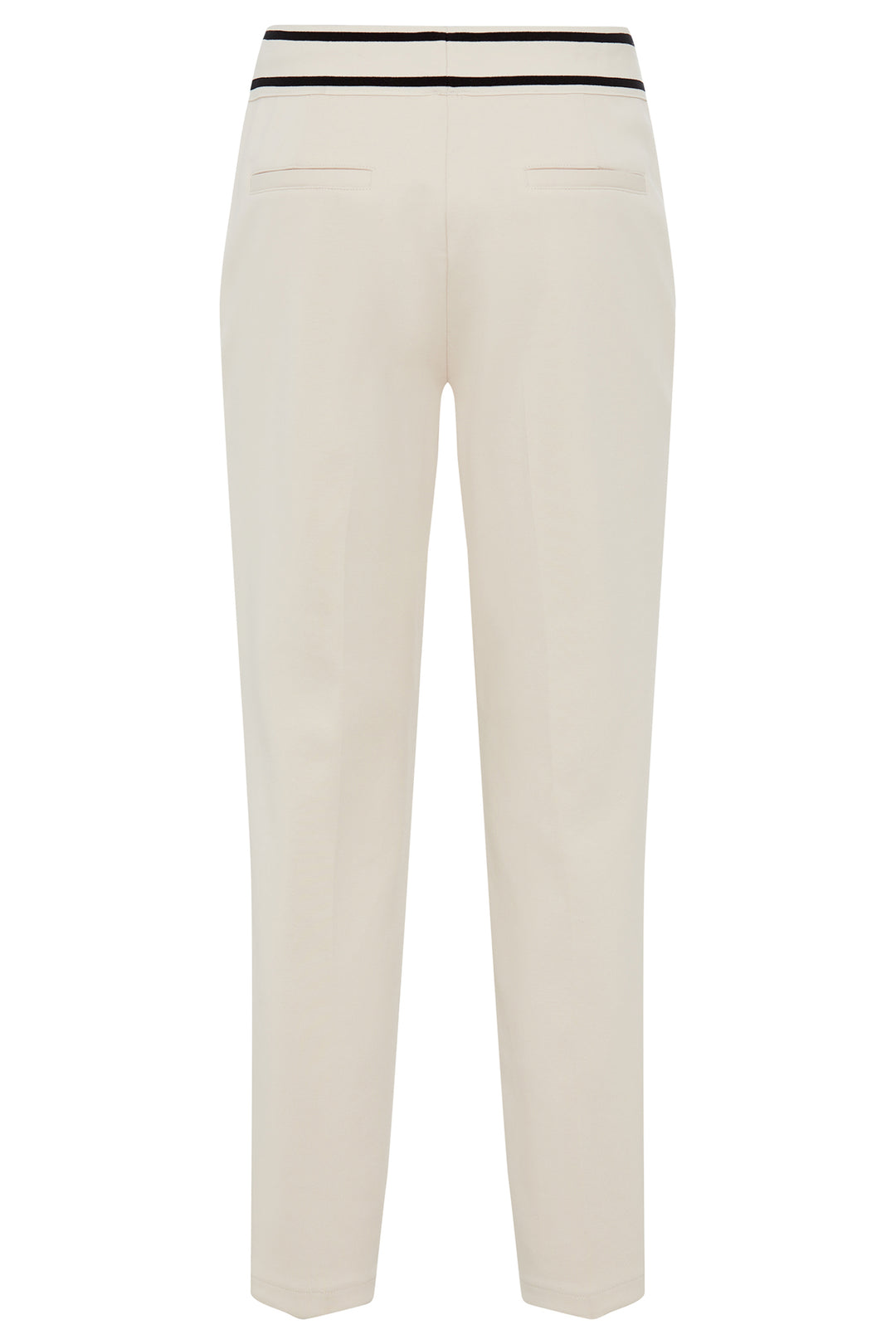 Olsen Beige Sports Luxe Jersey Trousers 14002156 - Experience Boutique