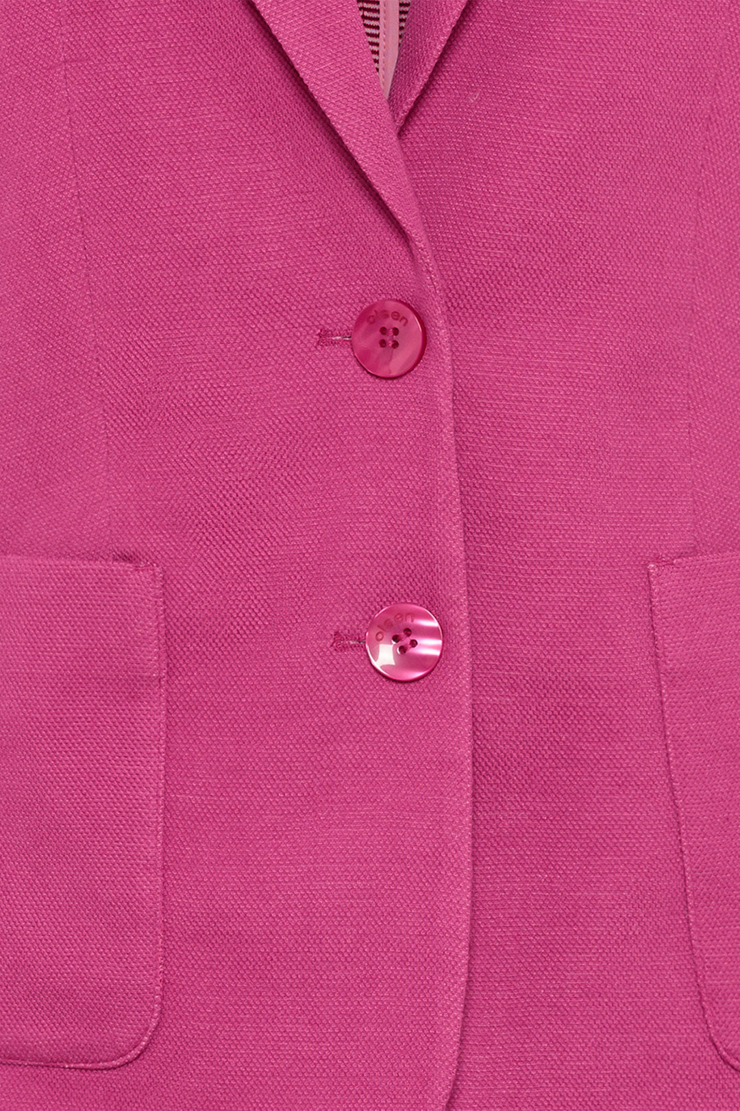 Olsen Boysenberry Pink Stretch Jersey Blazer Jacket 15001367 70077 - Experience Boutique