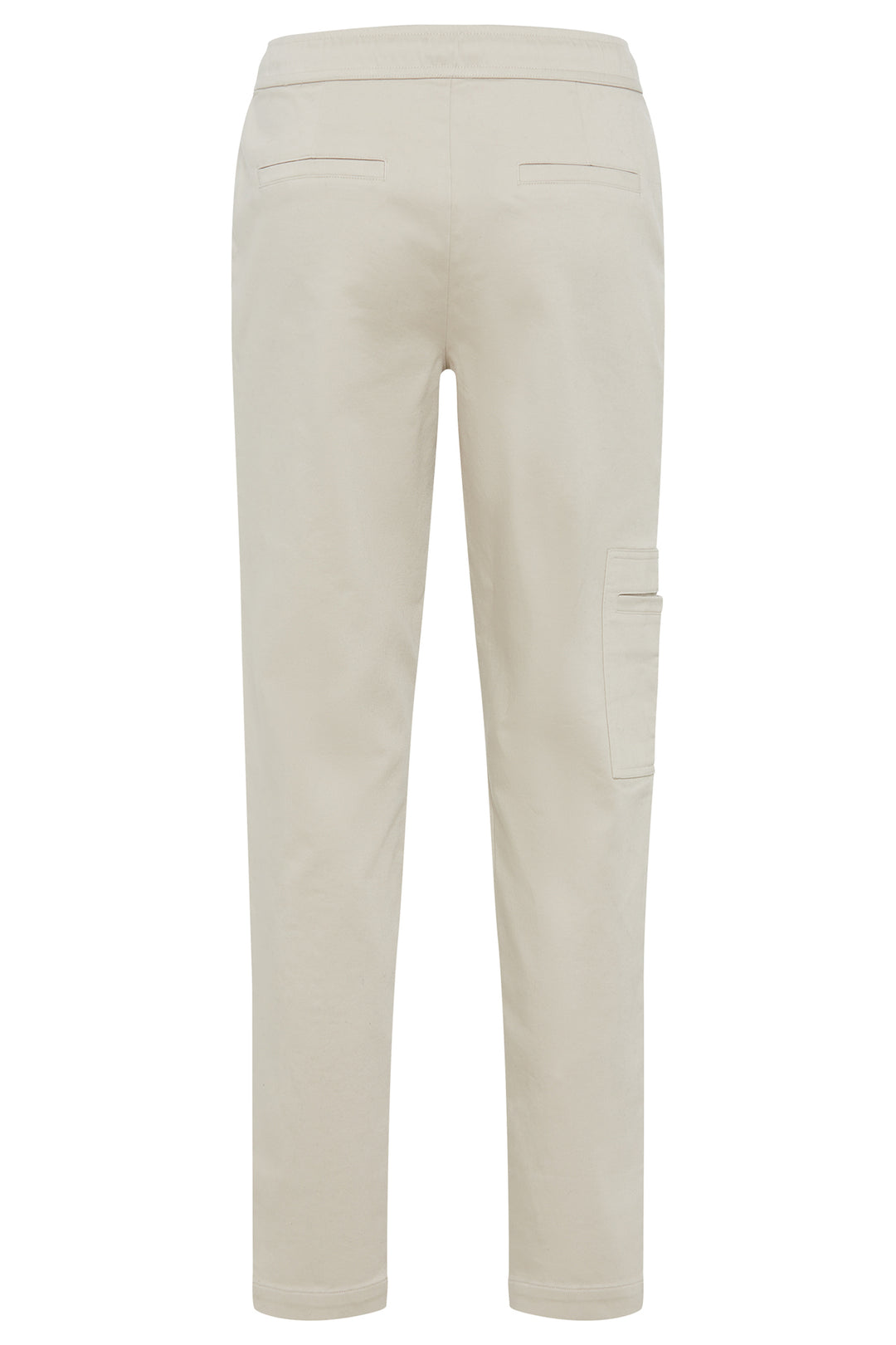 Olsen Caffe Latte Pull-On Straight Leg Trousers 14002442 10149 - Experience Boutique