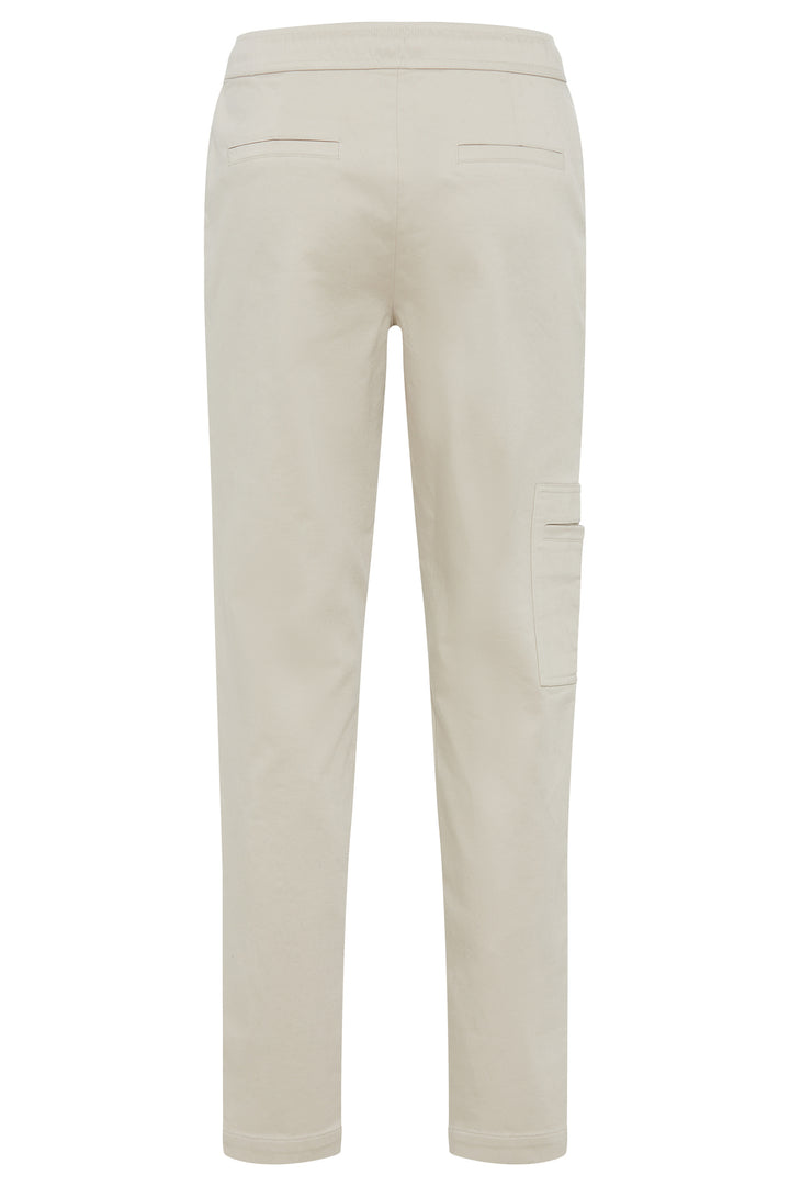 Olsen Caffe Latte Pull-On Straight Leg Trousers 14002442 10149 - Experience Boutique