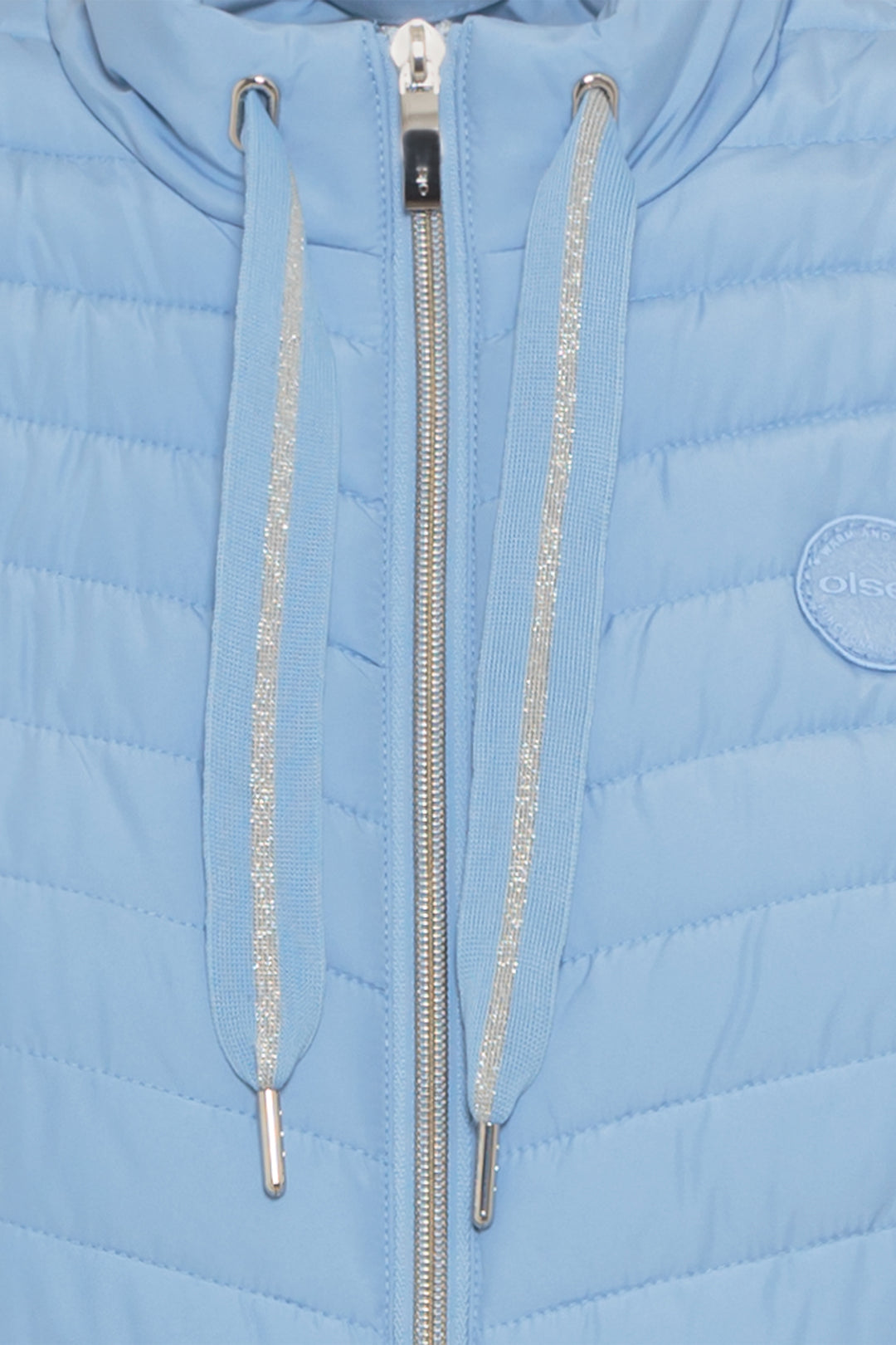 Olsen Gilet Light Blue Coast Vibes 15101415 40027 - Experience Boutique