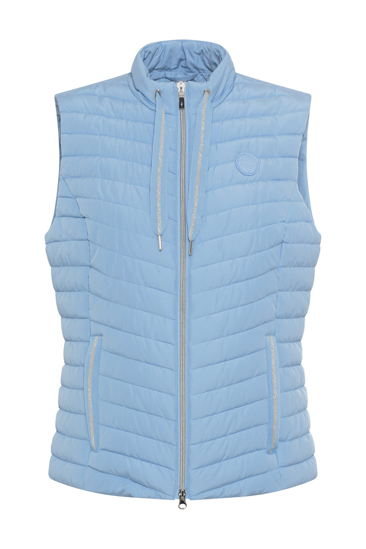 Olsen Gilet Light Blue Coast Vibes 15101415 40027 - Experience Boutique