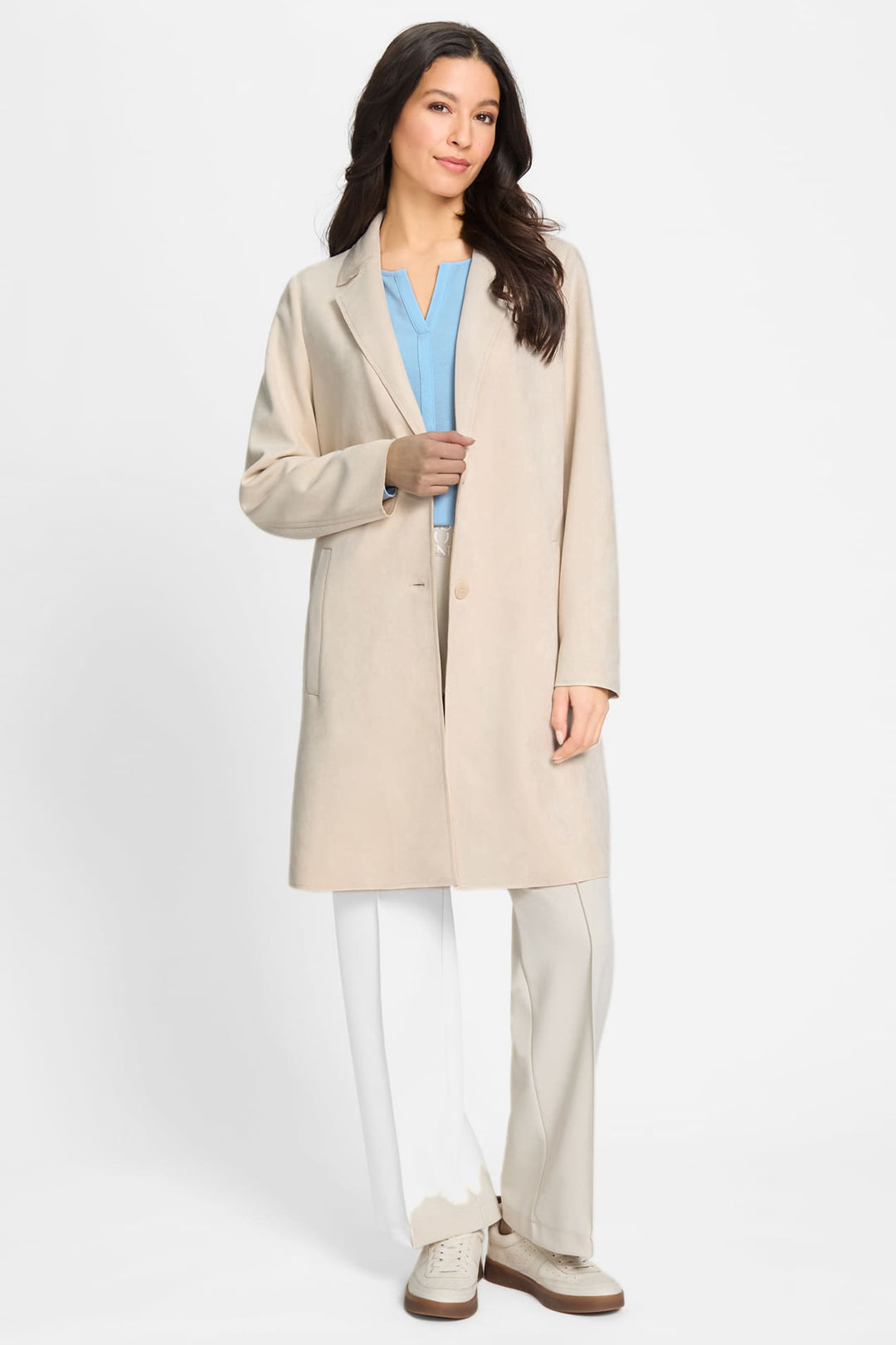 Olsen Jacket Coast Vibes Canvas Beige 15001473 10148 - Experience Boutique