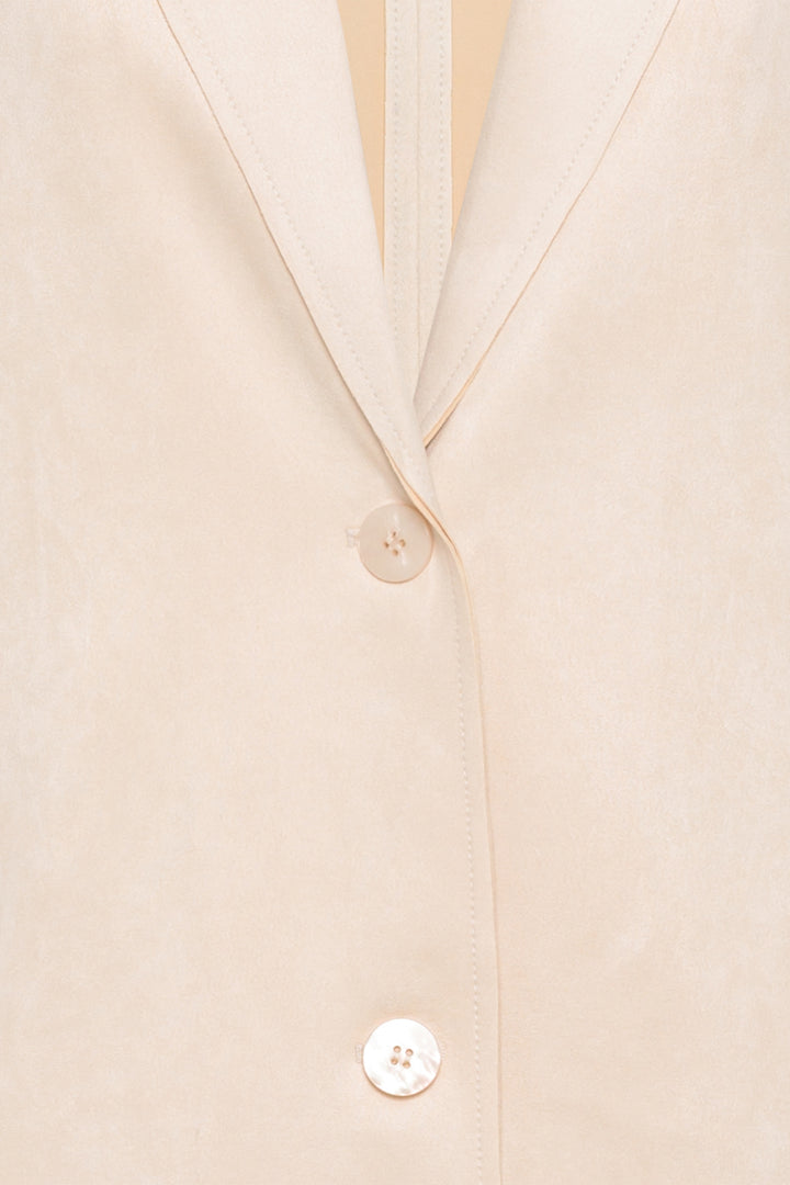 Olsen Jacket Coast Vibes Canvas Beige 15001473 10148 - Experience Boutique