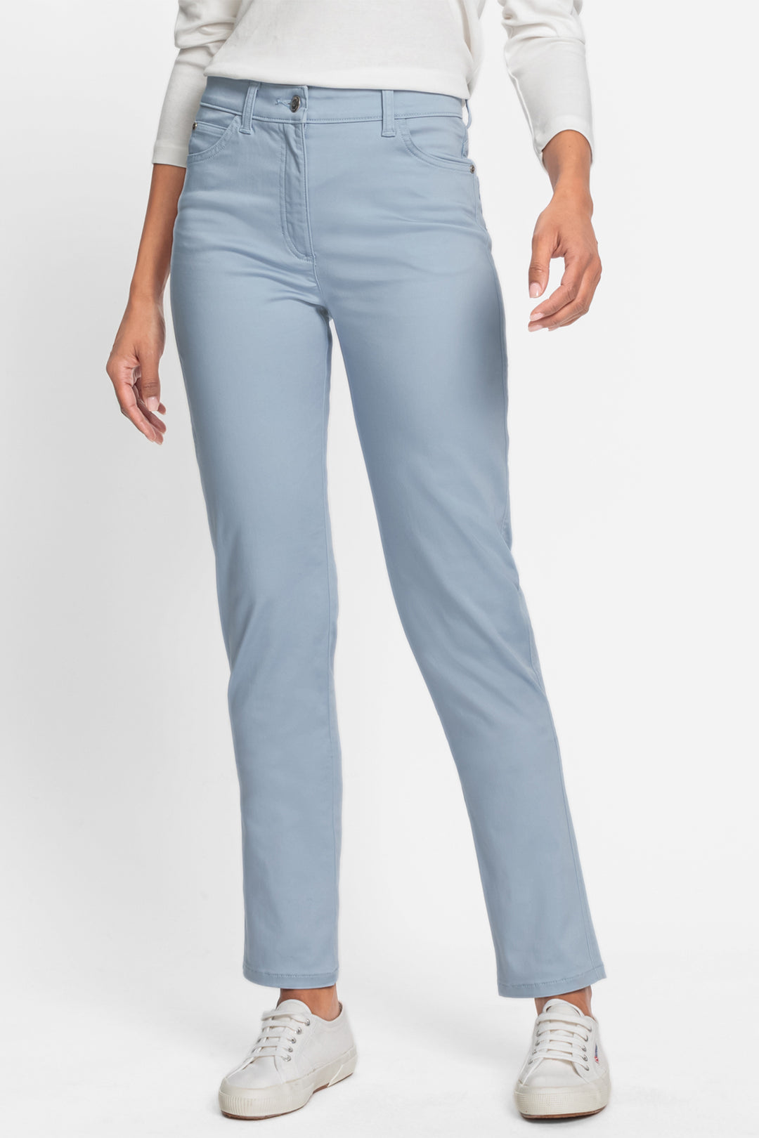 Olsen Jeans Mona Slim Fit Coast Vibes Dust Blue 14000640 40211 - Experience Boutique