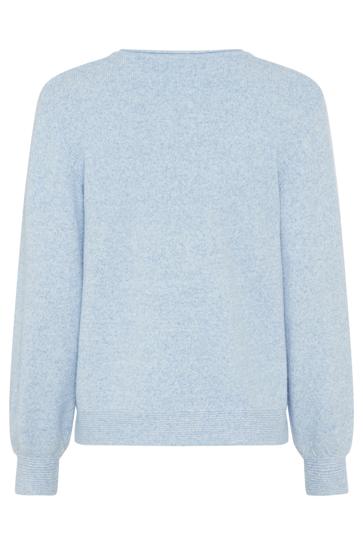 Olsen Jumper Coast Vibes Light Blue Melange 11000585 41027 - Experience Boutique