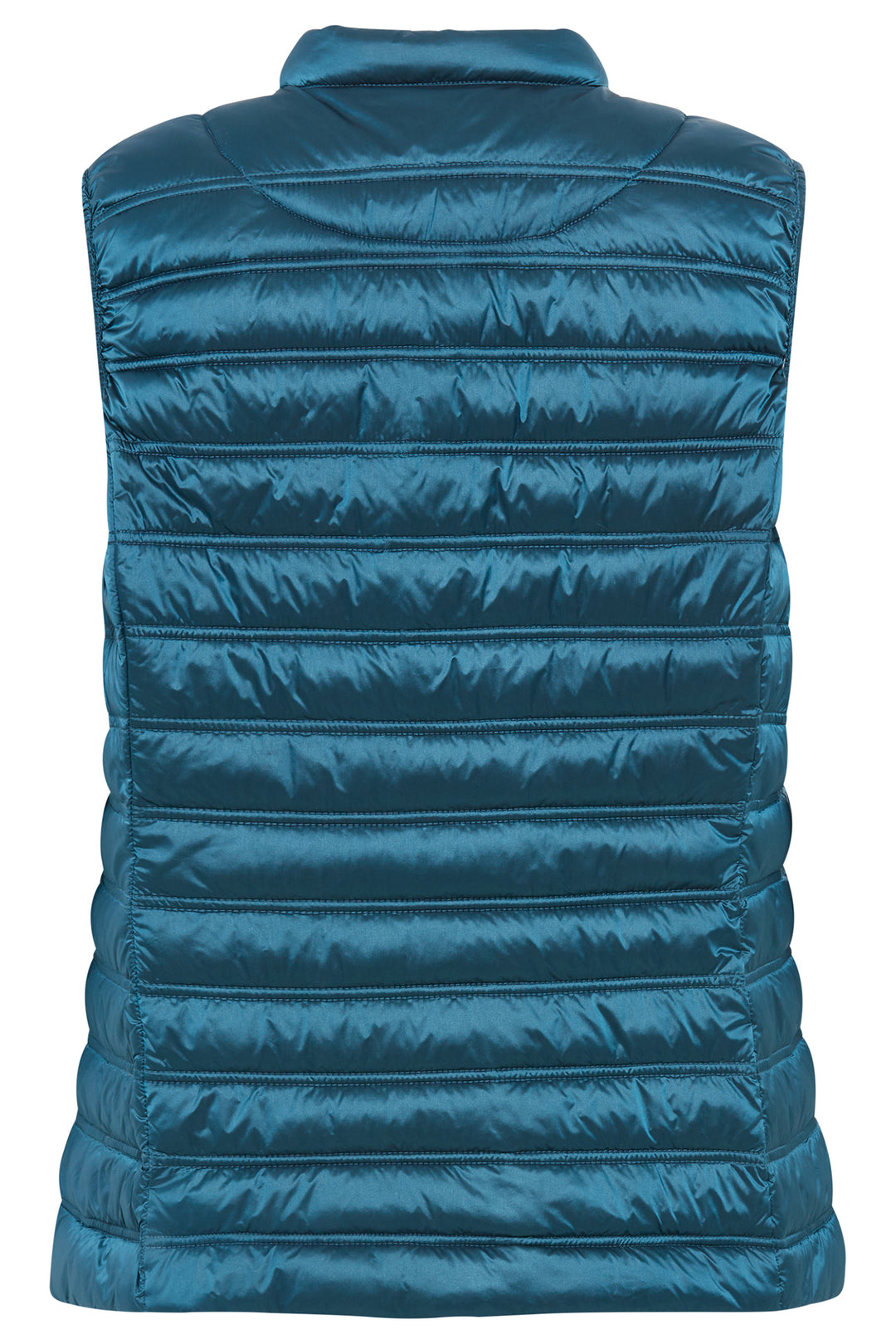 Olsen Midnight Teal Quilted Gilet 15101432 40294 - Experience Boutique