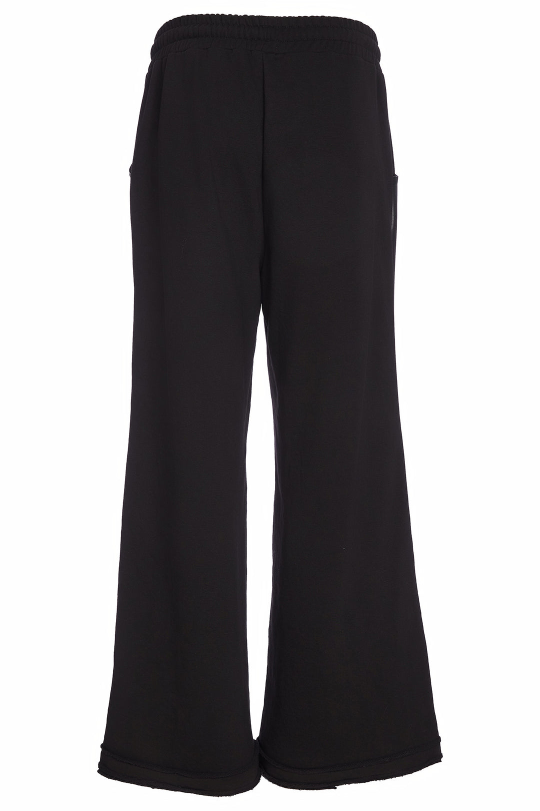 Black pants on a white background