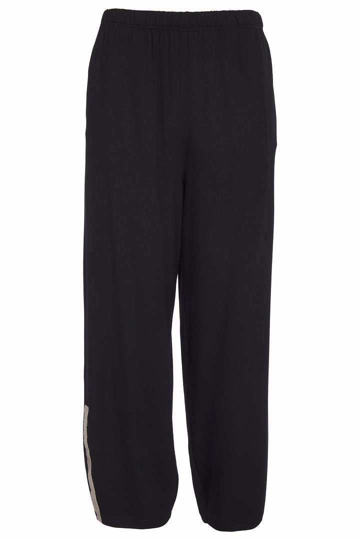 Black pants on a white background