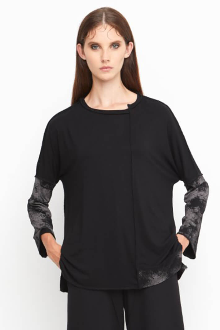 Ozai N Ku Ino Shirt, Black/Vanilla