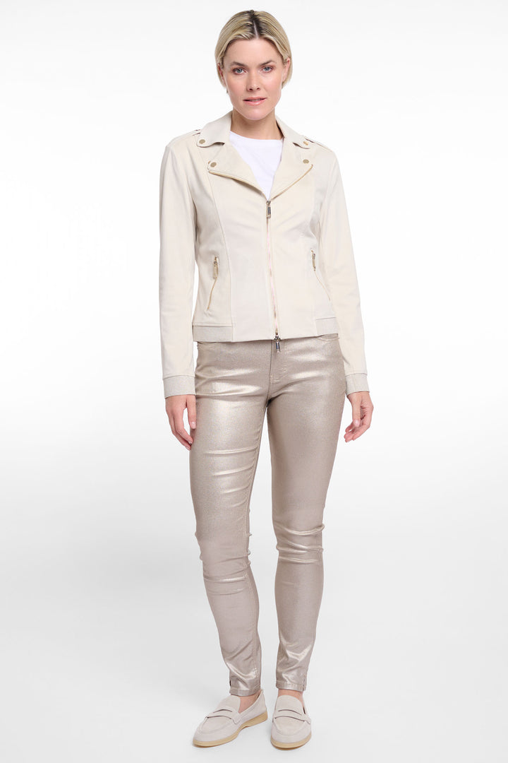 Rino & Pelle Mosha Biker Jacket Birch Cream 7002521 - Experience Boutique