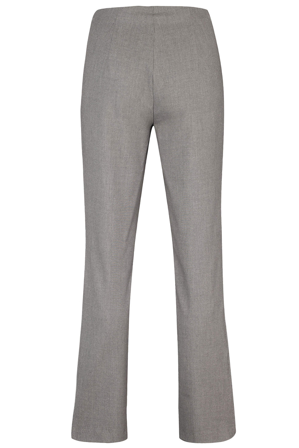 Robell 51408 197 Pewter Grey Jacklyn Woven Stretch Trousers - Experience Boutique