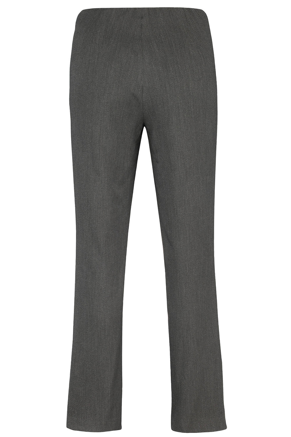 Robell 51408 199 Anthracite Jacklyn Woven Stretch Trousers - Experience Boutique