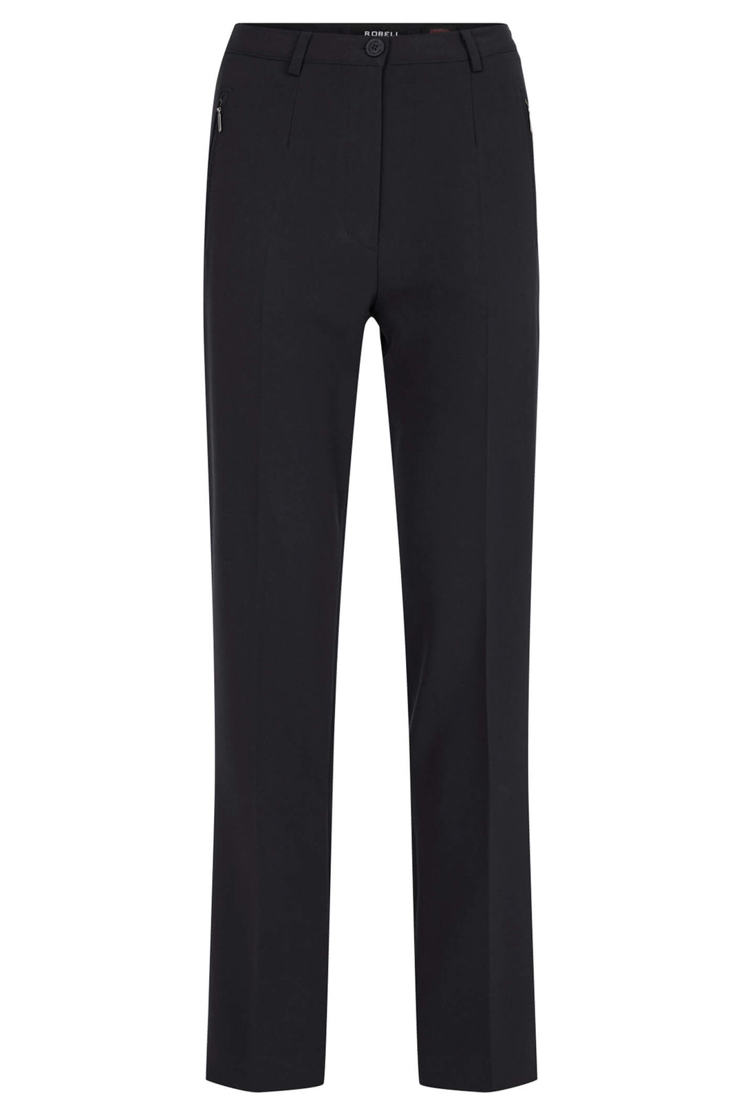 Robell 51562 90 Black Sahra Classic Trouser - Experience Boutique