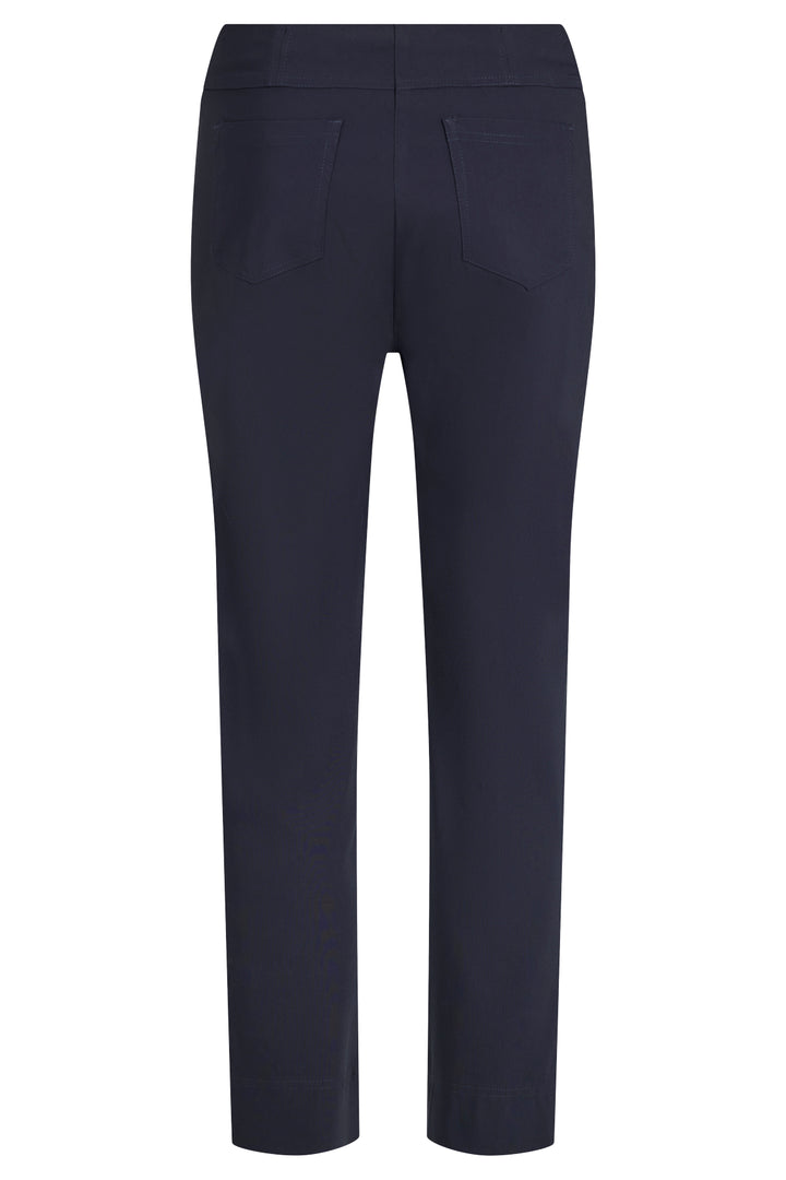 Robell Bella Navy Pull-On Trousers 52642 5499 69