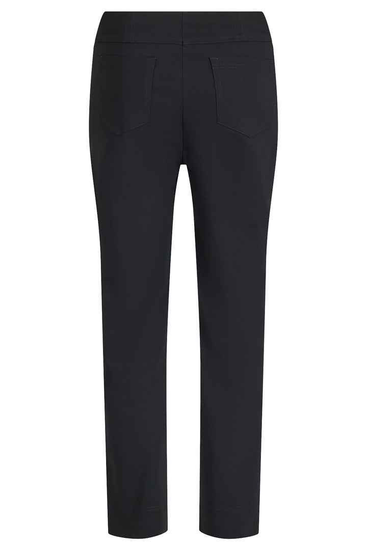 Robell Bella Trousers Black Pull-On Trousers 52642 5499 90