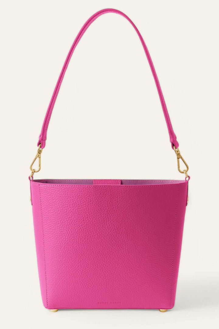 Sarah Haran Mini S Tote Bag Pink Kiss With Gold Hardware