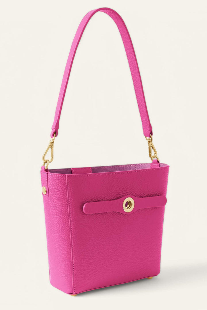 Sarah Haran Mini S Tote Bag Pink Kiss With Gold Hardware