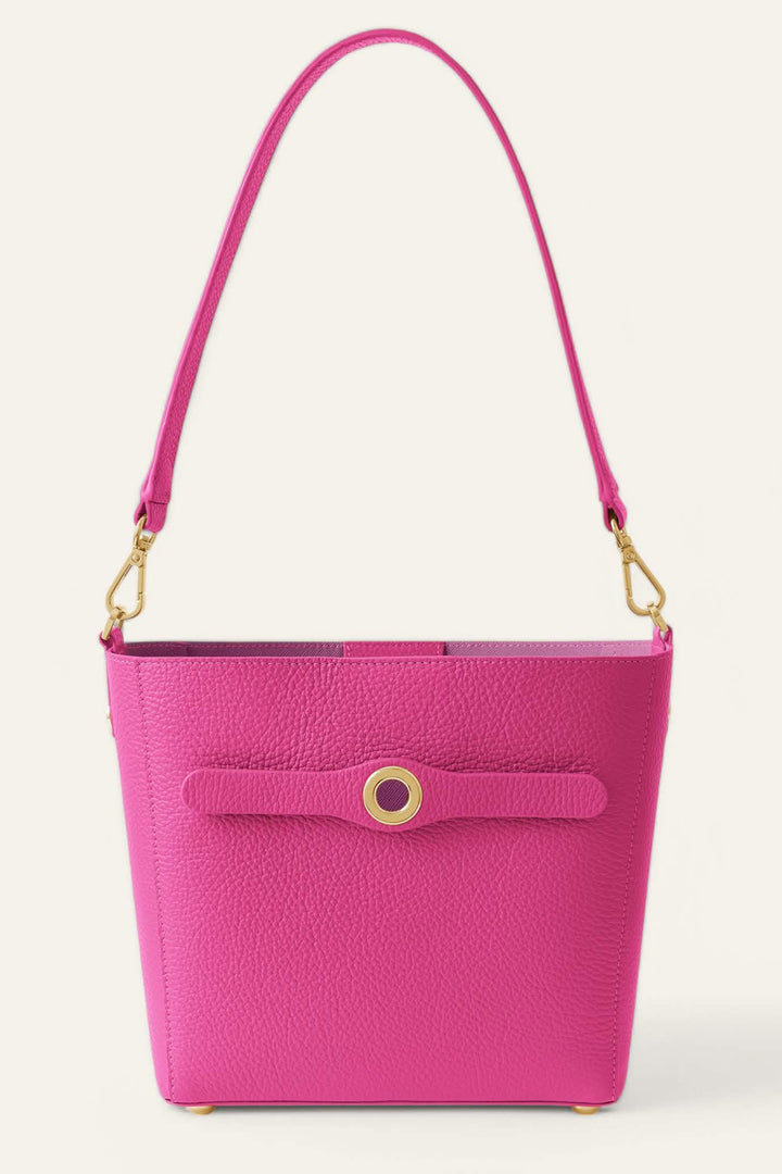 Sarah Haran Mini S Tote Bag Pink Kiss With Gold Hardware