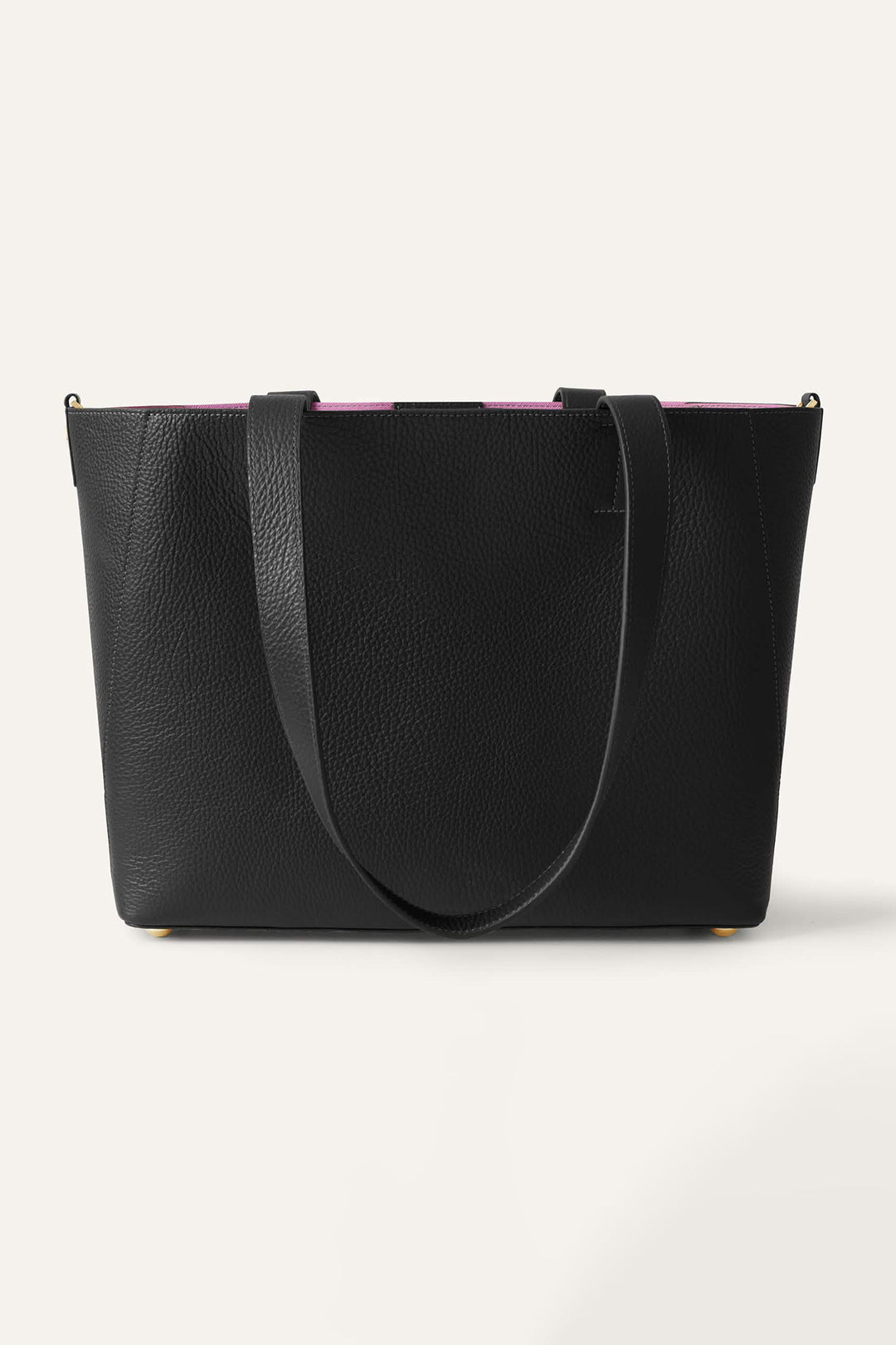 Sarah Haran Tote Bag Black With Gold Hardware