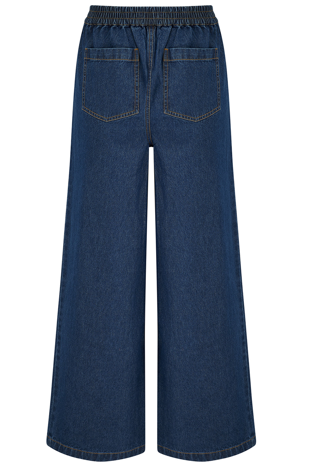 Sugarhill Brighton TR0105 Immy Blue Denim Wide Leg Jeans