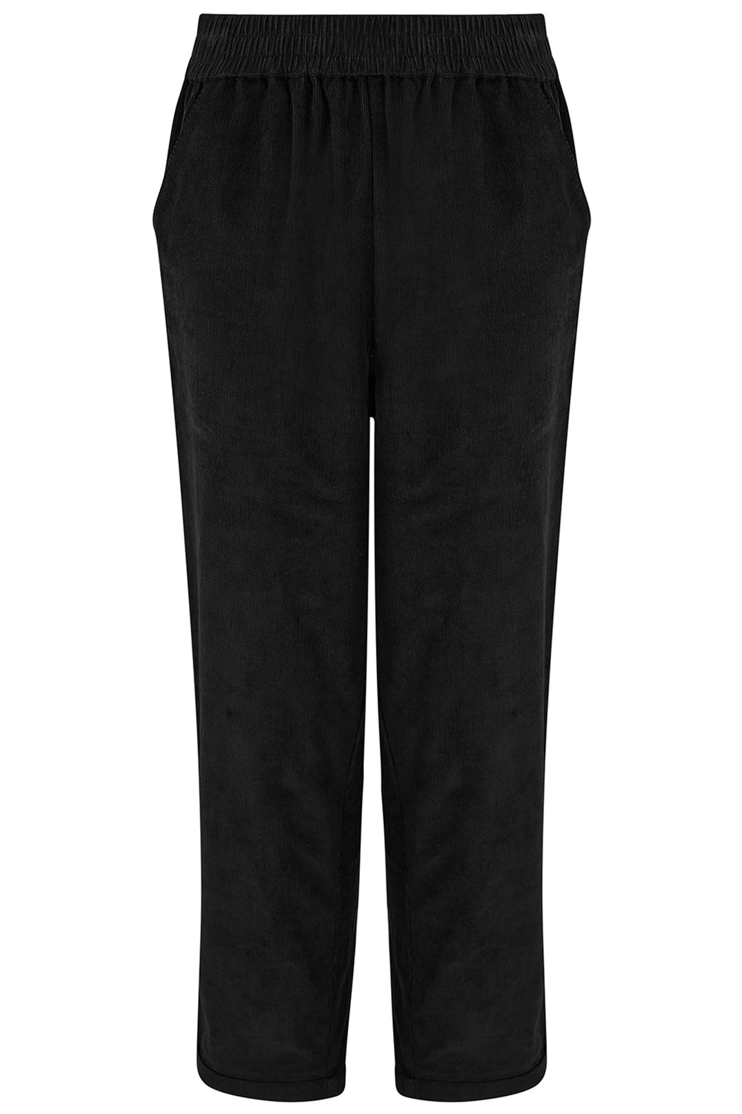 Black pants on a white background
